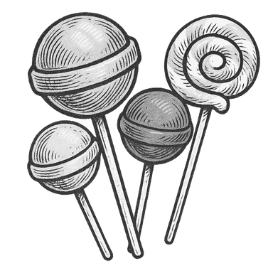 Konfektyr illustration