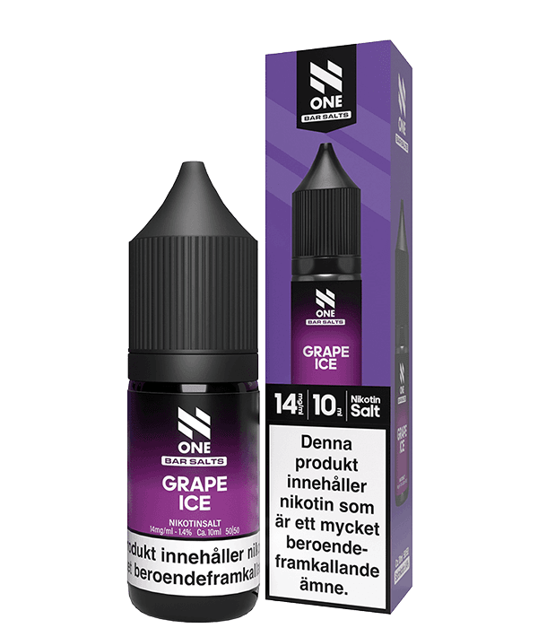 N One Salt Grape Ice 14mg