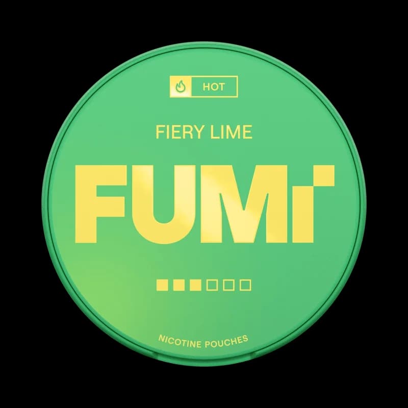 Fumi Fiery Lime 8mg, produktbild framifrån
