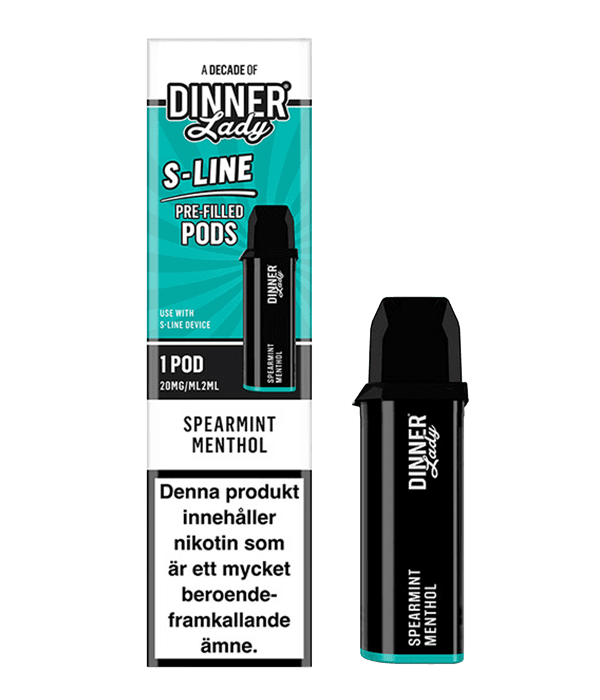Dinner Lady Pod Spearmint Menthol