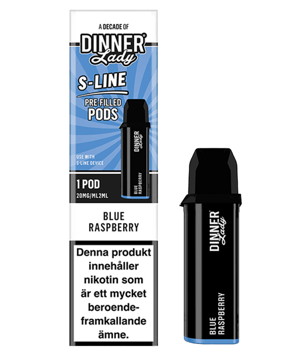 Dinner Lady Pod Blue Raspberry