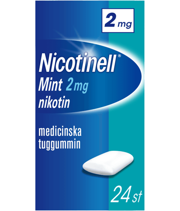 Nicotinell Mint 2mg, 24st
