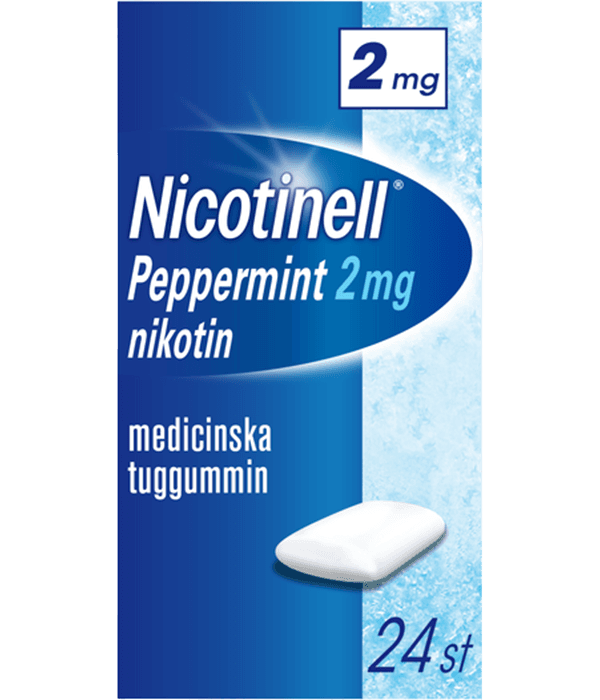 Nicotinell Peppermint 2mg, 24st