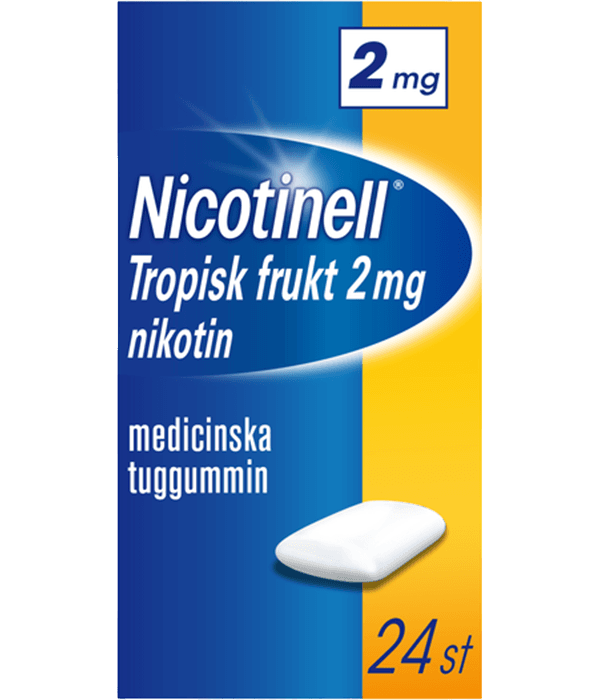 Nicotinell Tropisk Frukt 2mg, 24st
