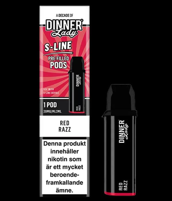 Dinner Lady Pod Red Razz
