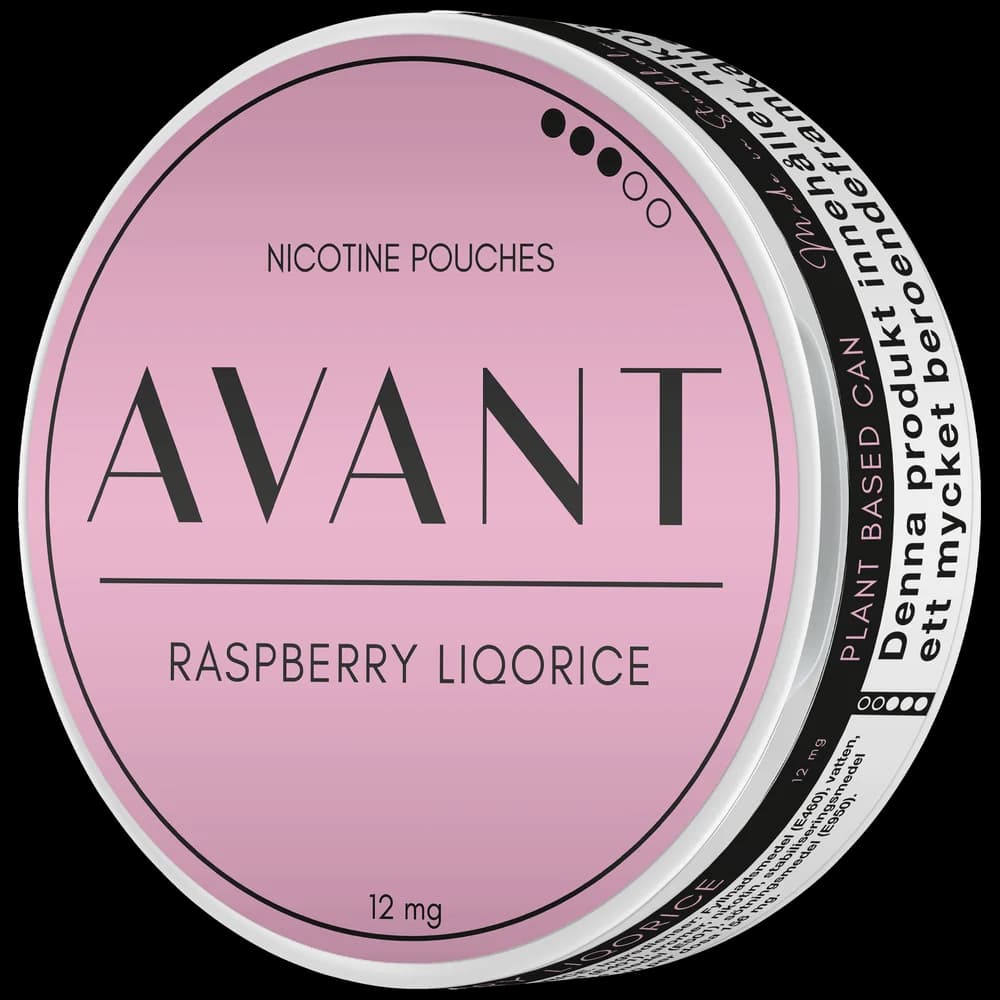 Avant Raspberry Licorice 7,8mg