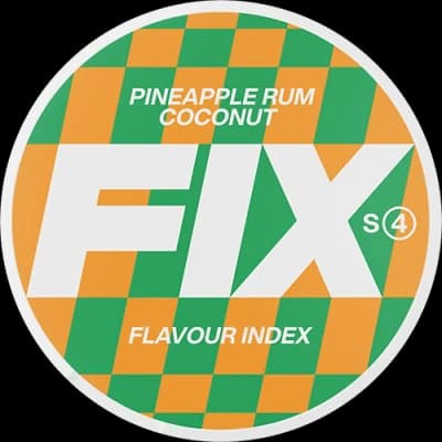 Fix Pineapple Rum Coconut 9,8mg – dosa
