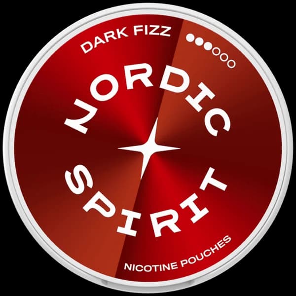 Nordic Spirit Dark Fizz Strong 8,4mg – dosa framifrån