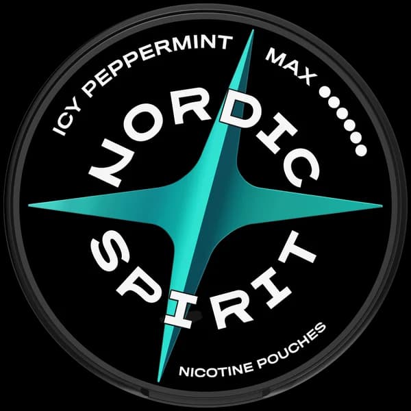 Nordic Spirit Icy Peppermint Max 16,8mg – dosa framifrån