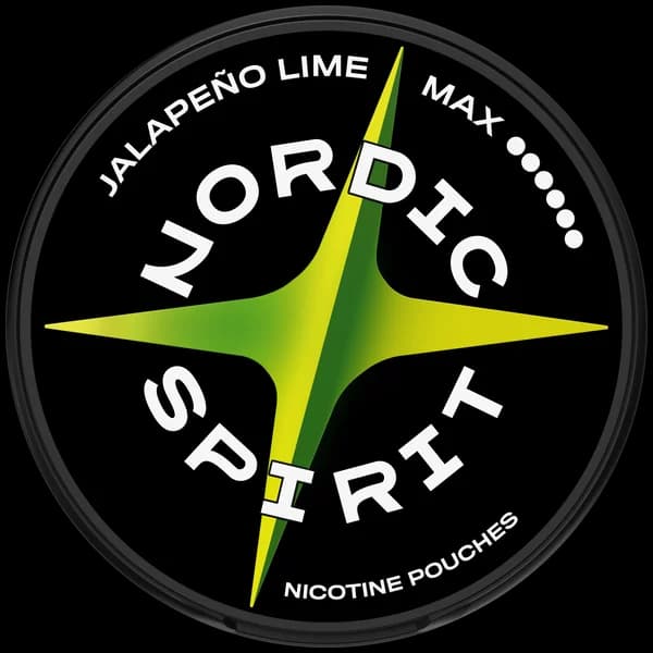 Nordic Spirit Jalapeño Lime Max 16,8mg – dosa framifrån