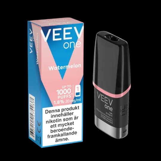 Veev ONE Pod Watermelon 20mg – pod och förpackning