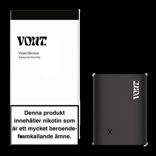 Vont POD Device – Cube Black – enhet och förpackning