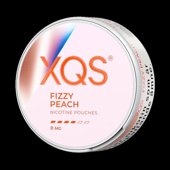 XQS Fizzy Peach 8mg dosa