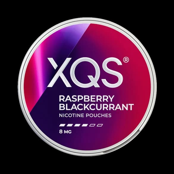 XQS Raspberry Blackcurrant 8mg dosa