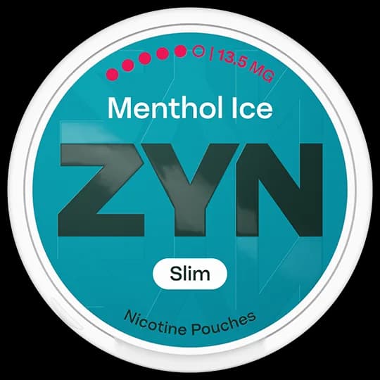 ZYN Menthol Ice Slim Super Strong 13.5mg